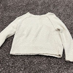 Cream/white sweater